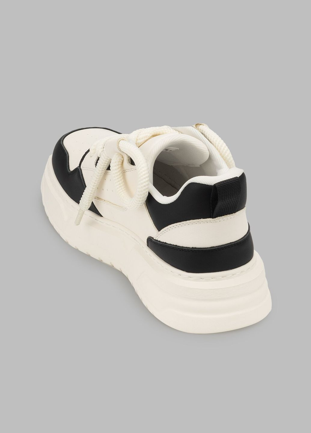 Белые летние кроссовки мужские 93560p-2-1 бело-черный (2000990658098d) shop (2000990658098) No Brand