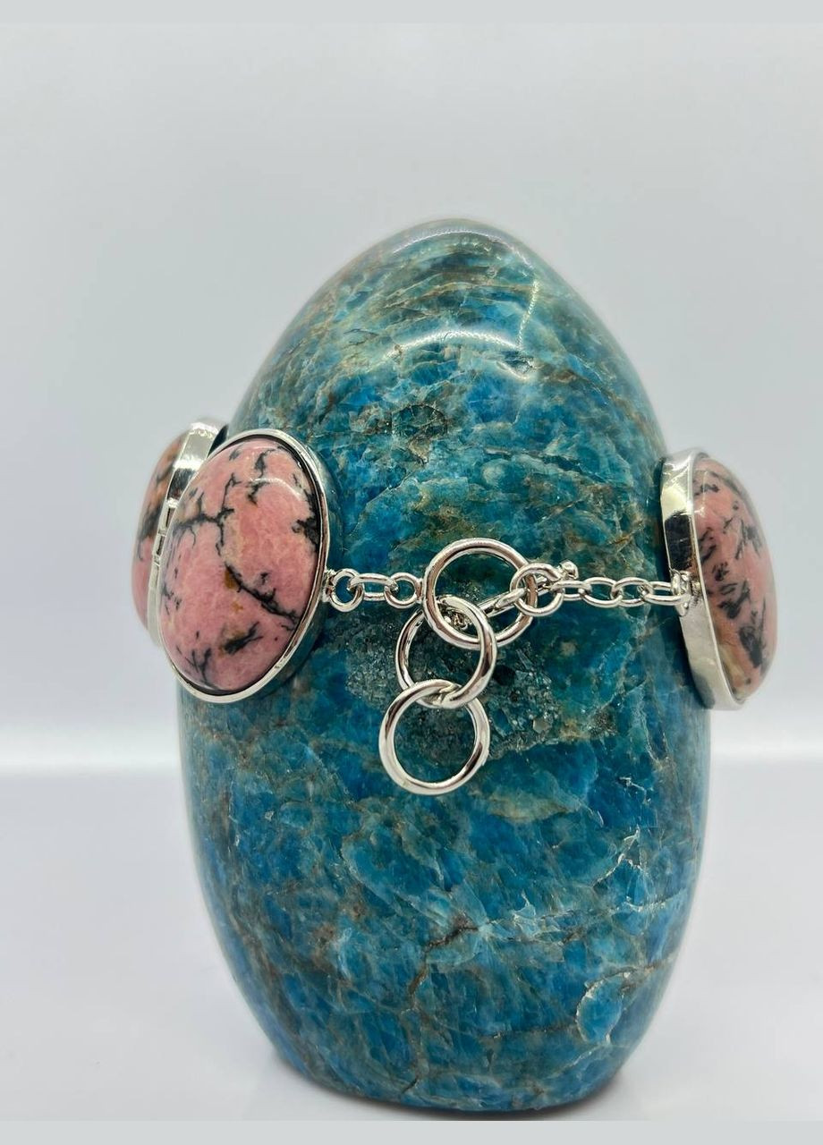 Браслет родоніт 21 см No Brand (301203916)