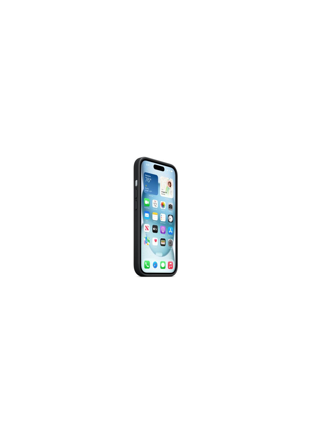Чехол для мобильного телефона (MT393ZM/A) Apple iphone 15 finewoven case with magsafe black (275078065)