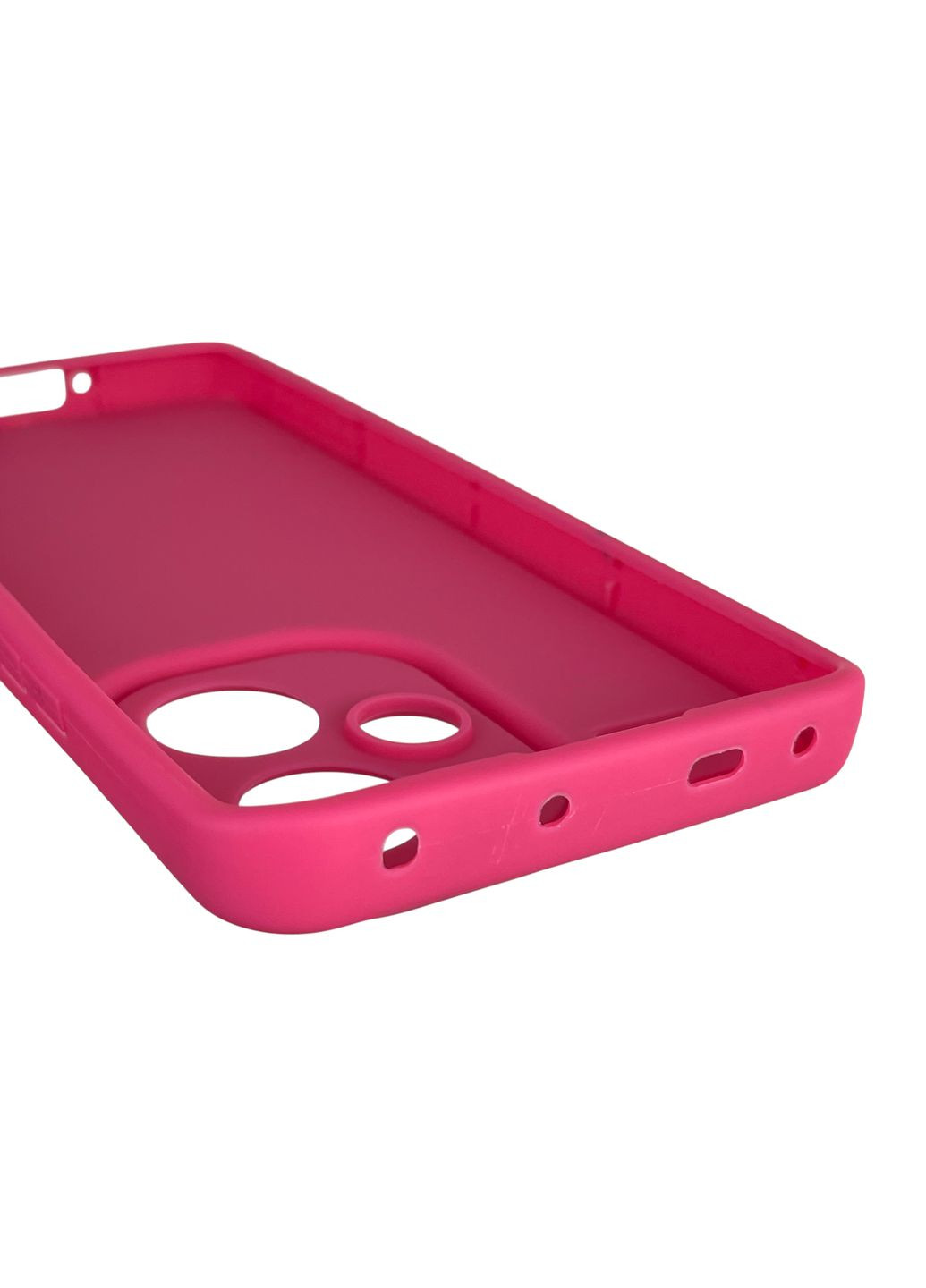 Чехол силиконовый Soft Touch для Redmi Note 13 Pro Plus 5G малиновый (Полная защита камеры) Xiaomi (366388786)