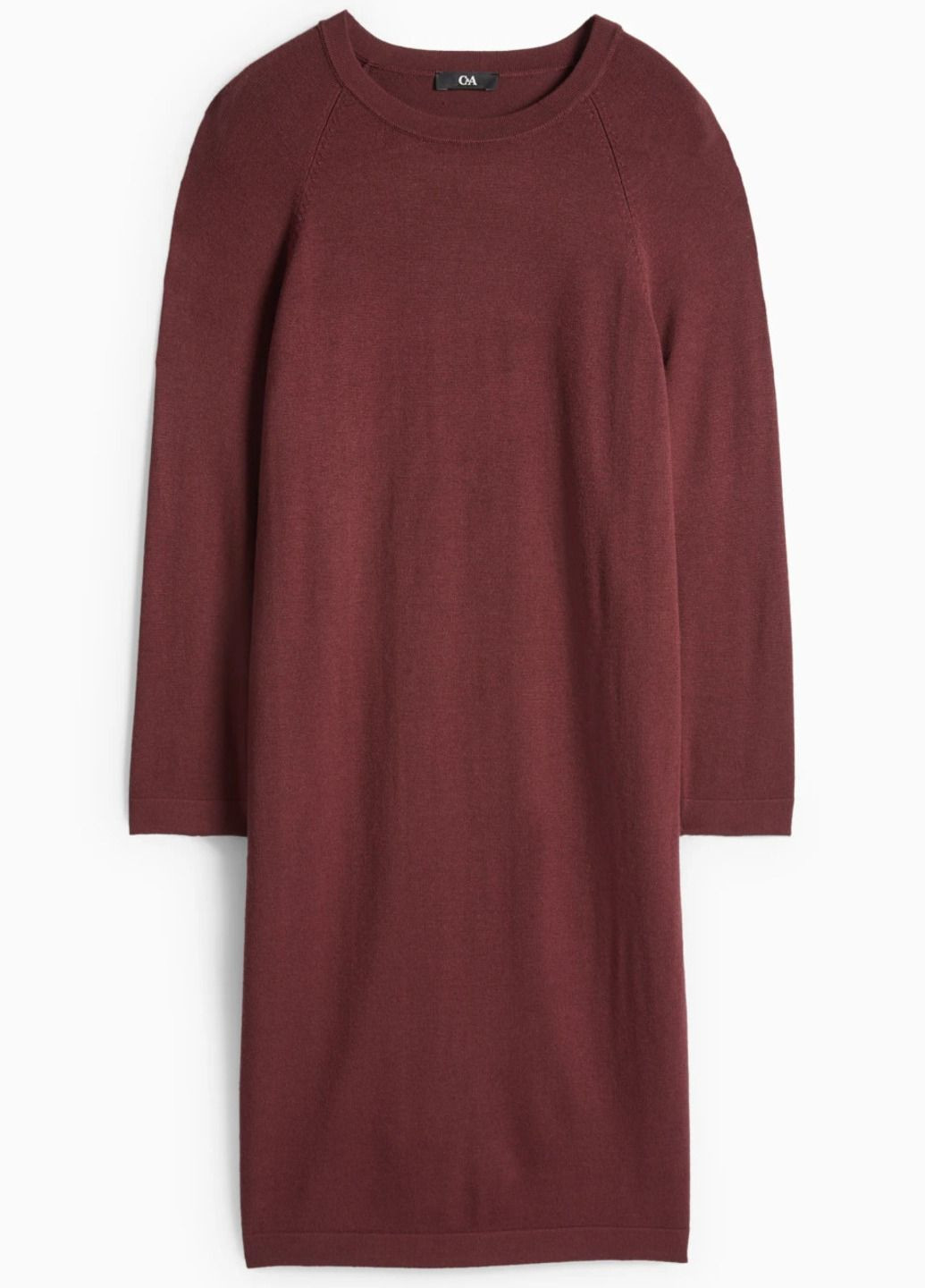 Бордова сукня C&A однотонна