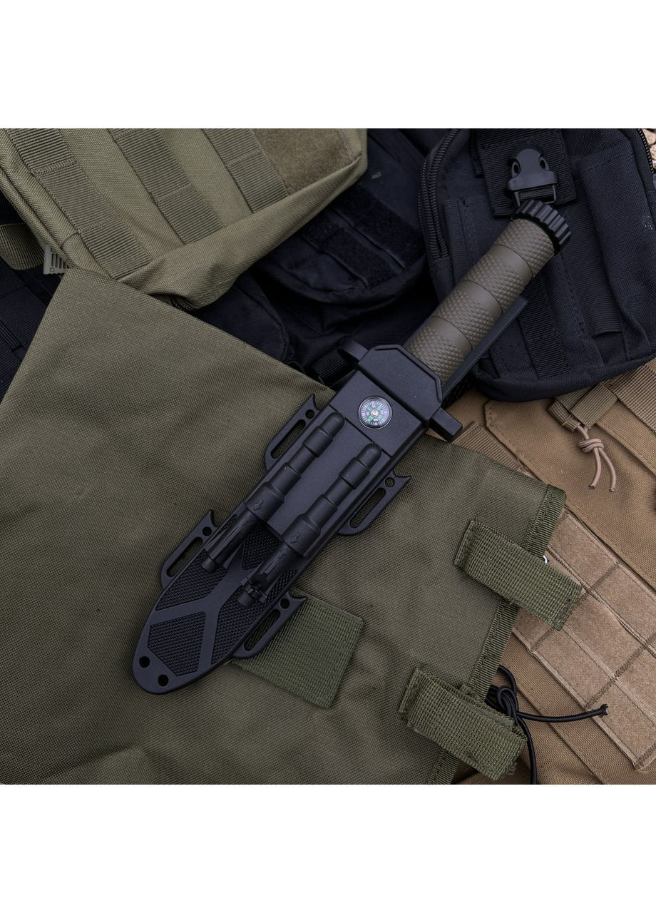 Нож 2528B Olive (Кресало и точилка в комплекте) Columbia (363030219)