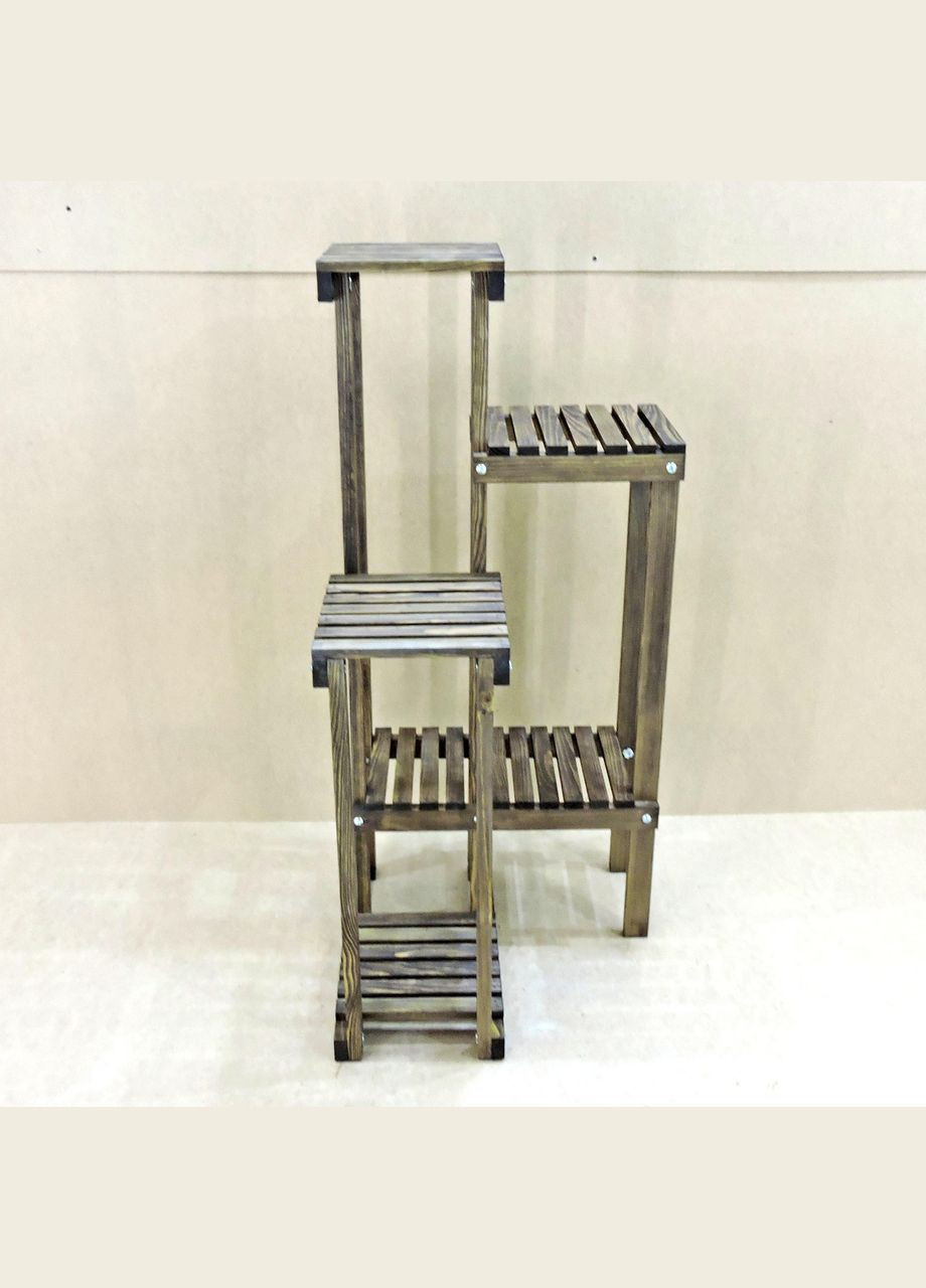 Подставка для цветов из дерева Ангумуа мокко (ЦВТ-002810) No Brand (328226446)