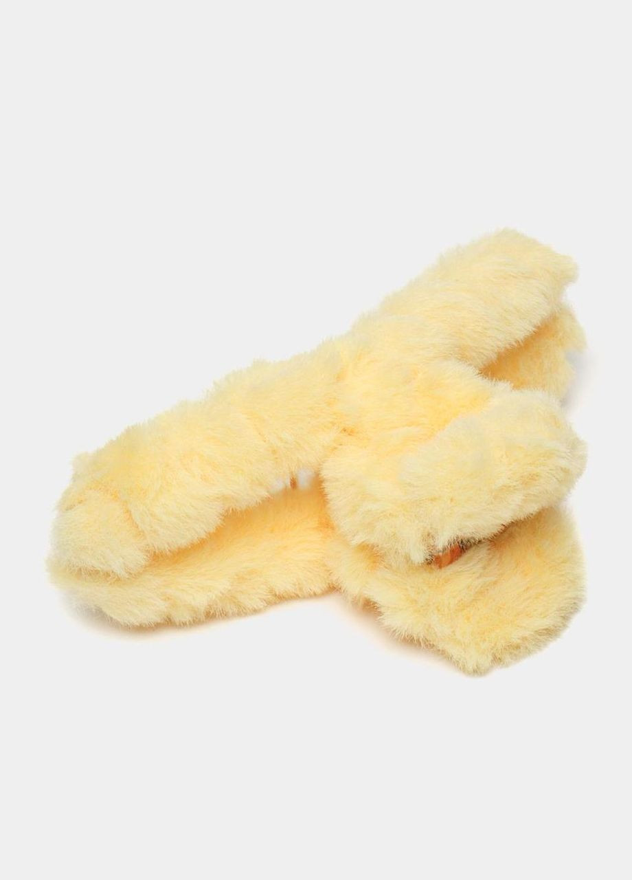 Заколка-краб для волос плюшевая из искусственного меха Kimiko (322528701)