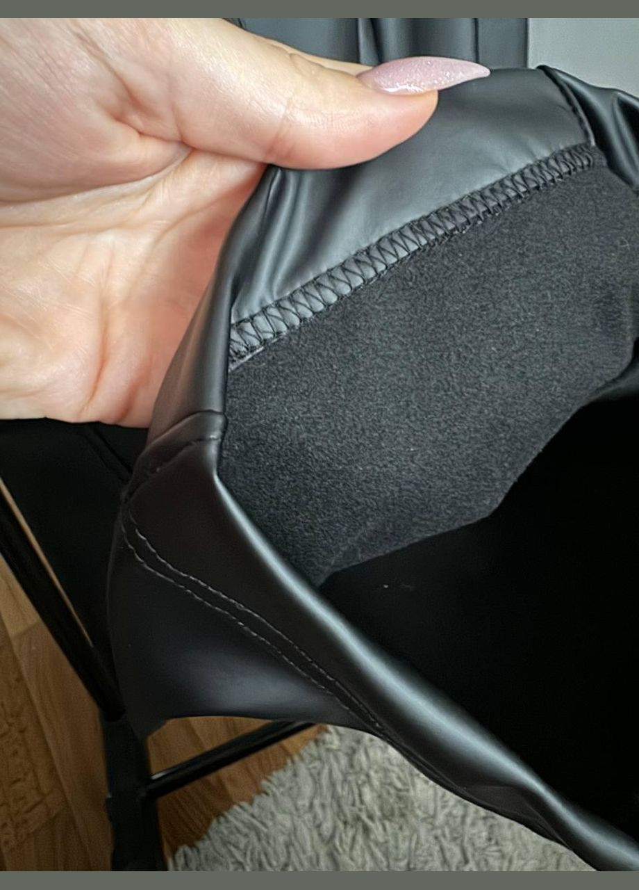 Брюки з екошкіри на флісі IRmAS палаццо (329746142)