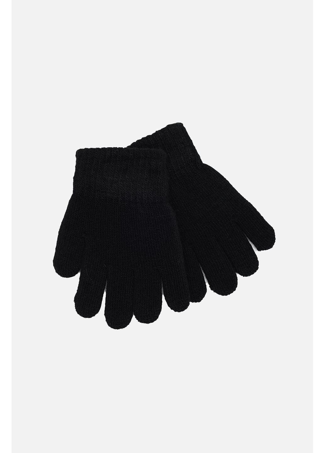 Рукавички для хлопчика колір чорний ЦБ-00285186 Корона (368824435)