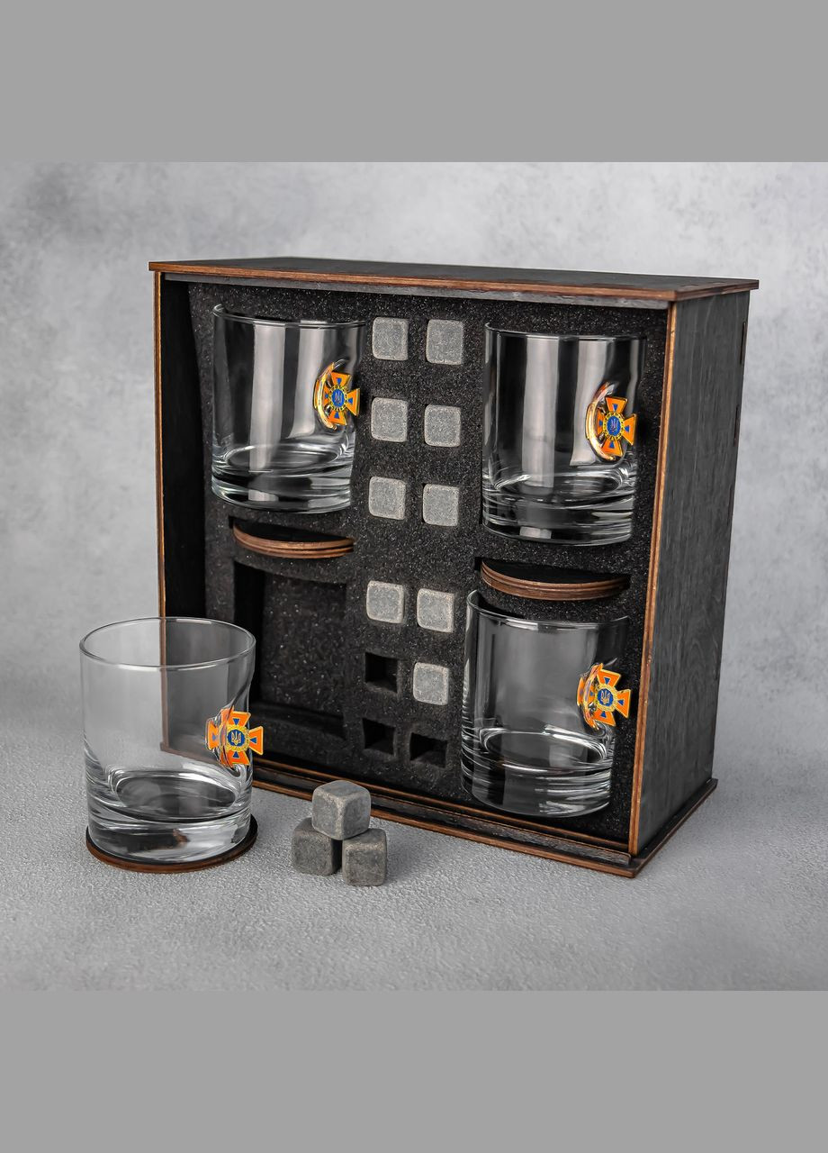 Набор подарочнный на 4 стакана ГСЧС No Brand (326960897)