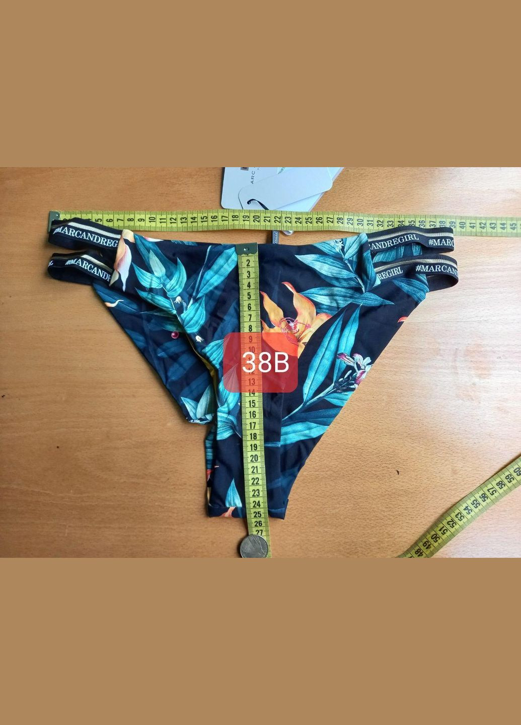 Комбінований літній вишуканий, модний роздільний купальник бандо marc andre 2101-962 бандо Marc & André