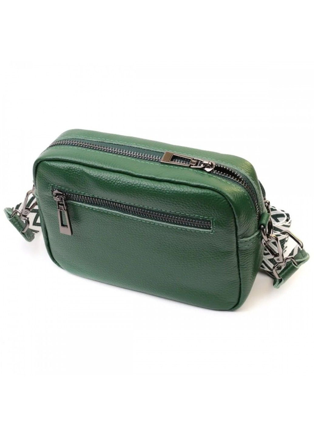 Молодіжна жіноча шкіряна сумка через плече 22635 Vintage (298793369)