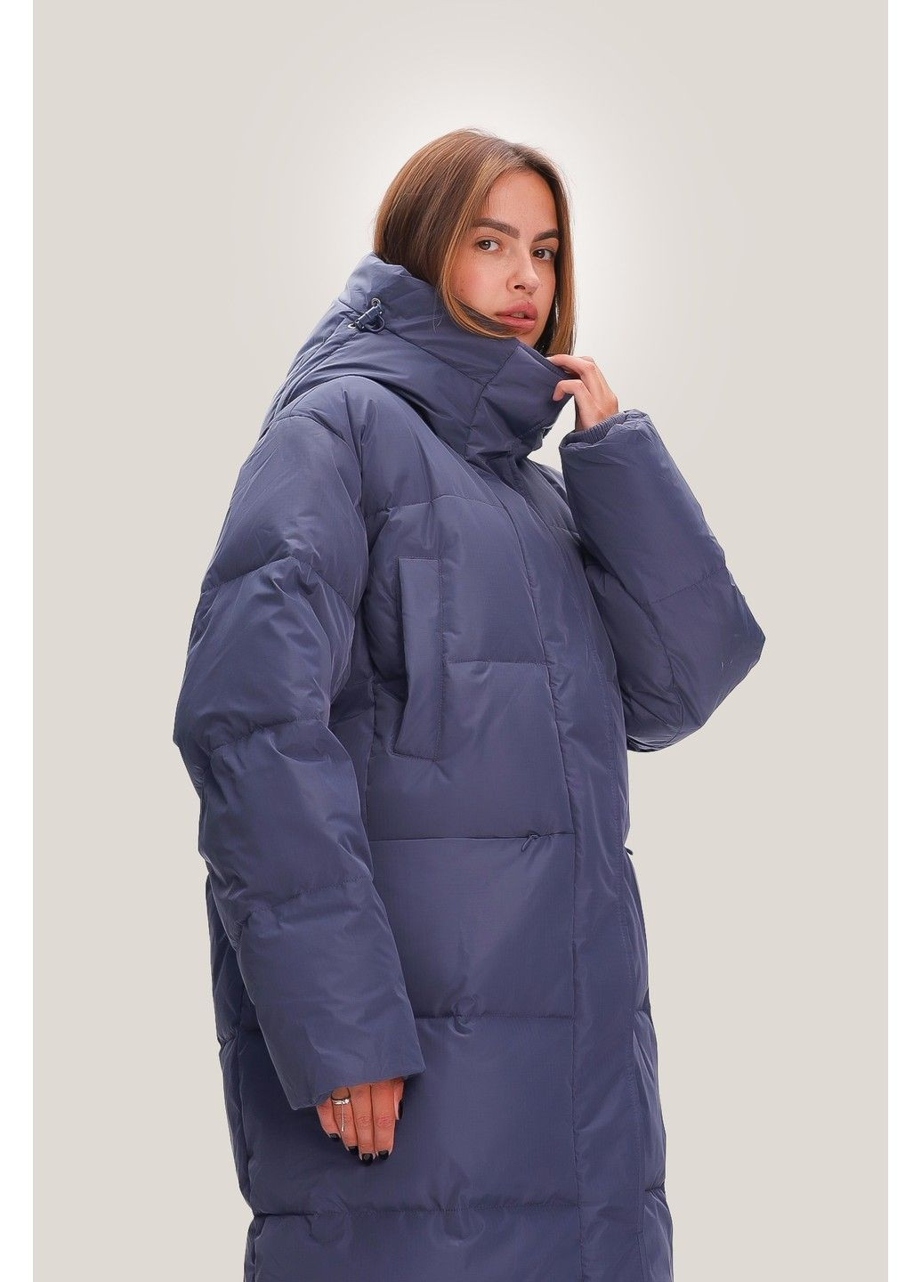 Синій зимній Пуховик Finn Flare
