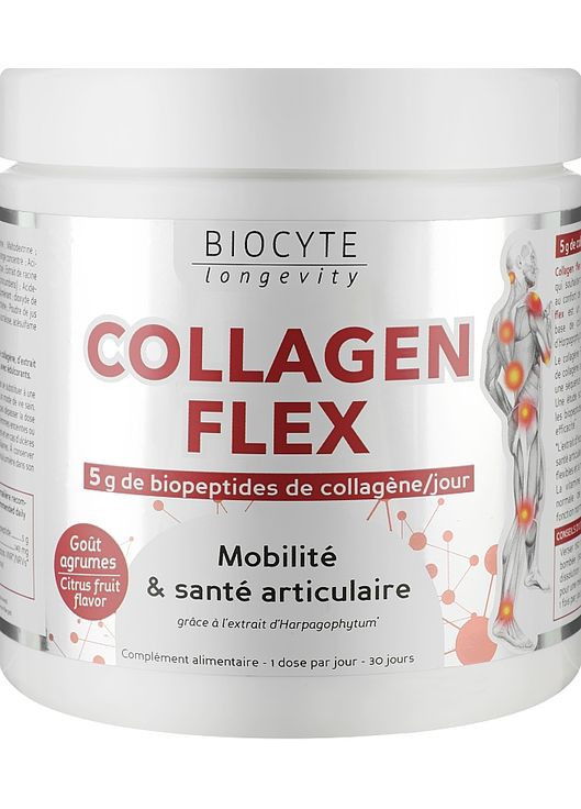 Collagen Flex - Biocytе Колаген: Здоров'я суглобів і рухливість 240g (1064788-105620) Biocyte (368638354)