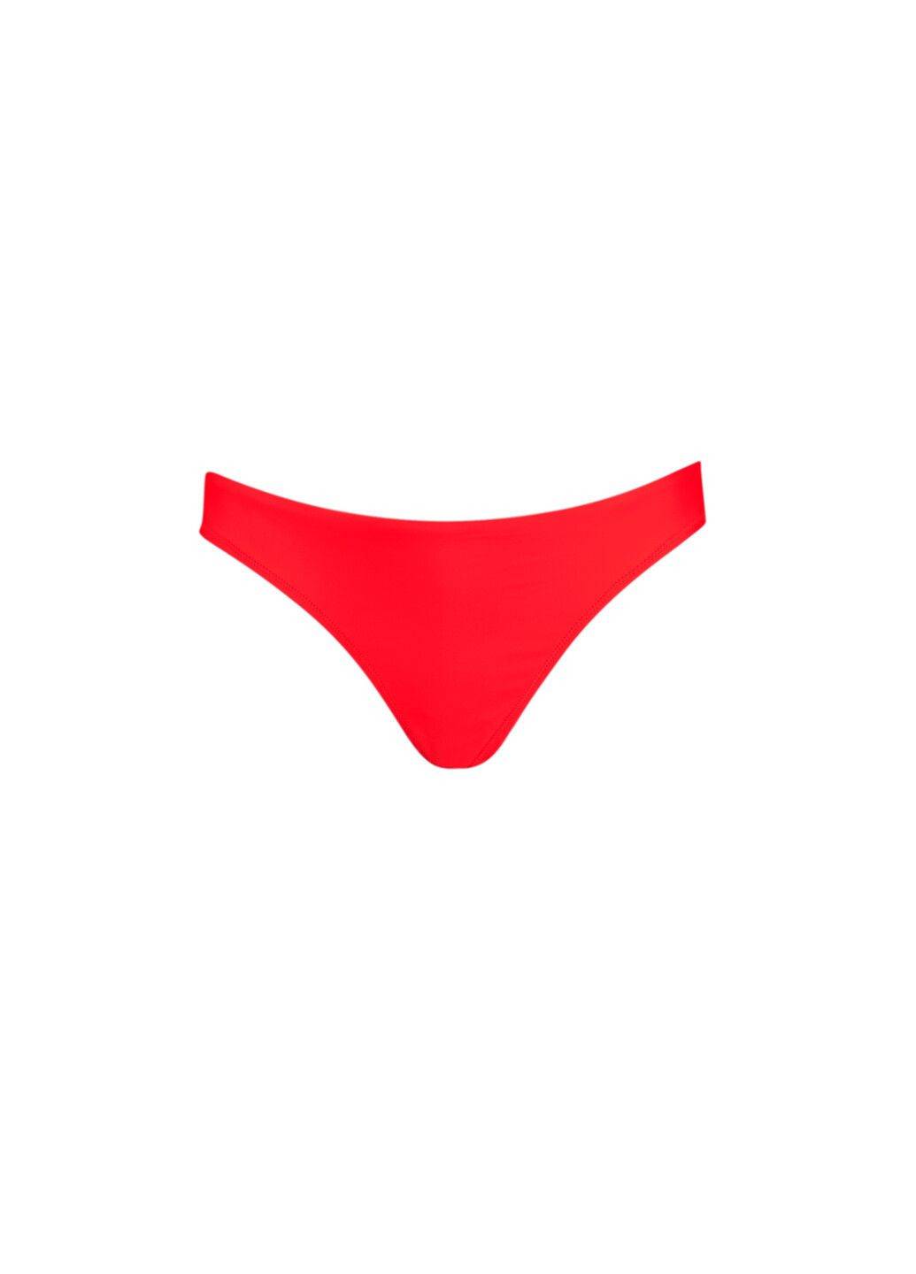 Красные плавки women's brazilian swim bottoms однотонные Puma