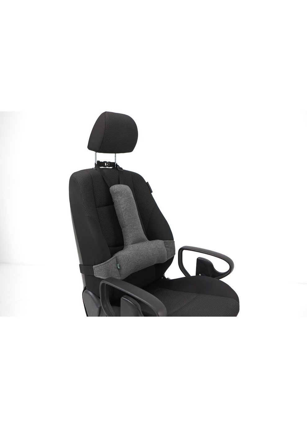 Ергономічний упор EKKOSEAT під спину на автокрісла. Сірий. AV-2H-203 Ekko Seat (353719014)