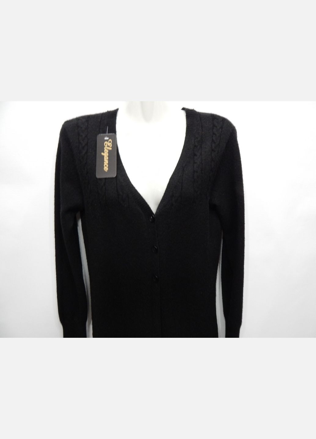 Кофта - кардиган теплая фирменная женская (шерсть лана, кашемир) р. 40-44 096жк No Brand (317352765)