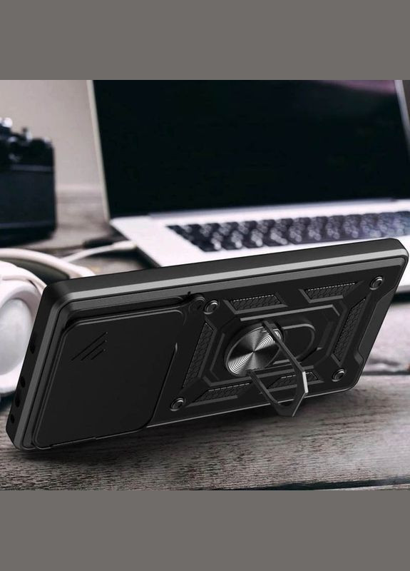 Ударостійкий чохол Camshield Serge Ring для Xiaomi 14T Black No Brand (340063727)