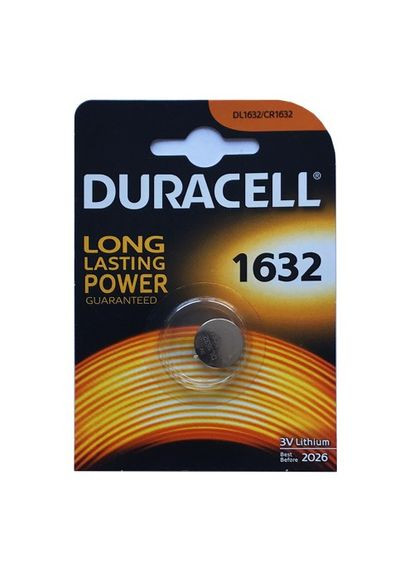 Батарейка 1632 blister 1 (1/10) (АРТ1987) Duracell (370612959)