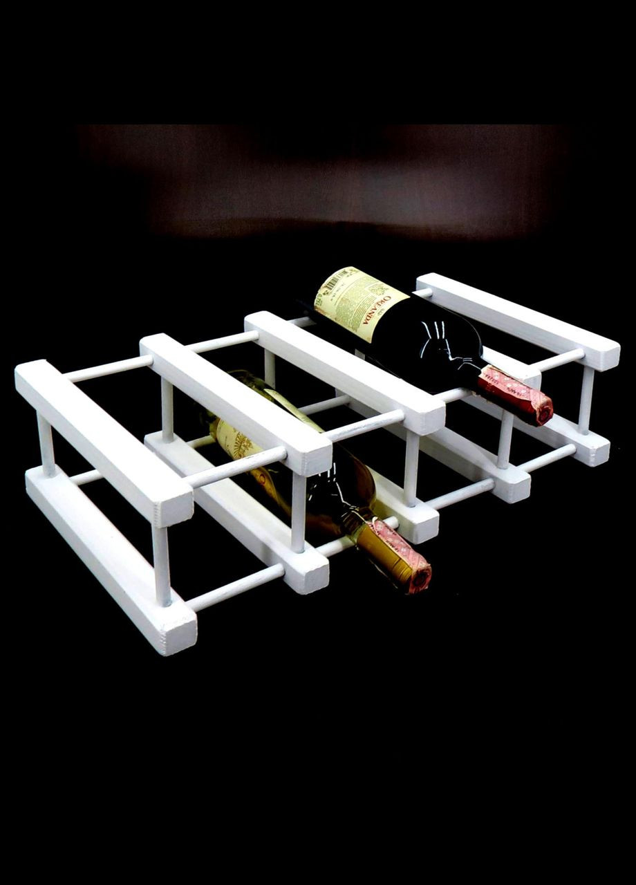 Настільна винна полиця Сенчурі 4 зефір (ВПС-400320) No Brand (327848629)