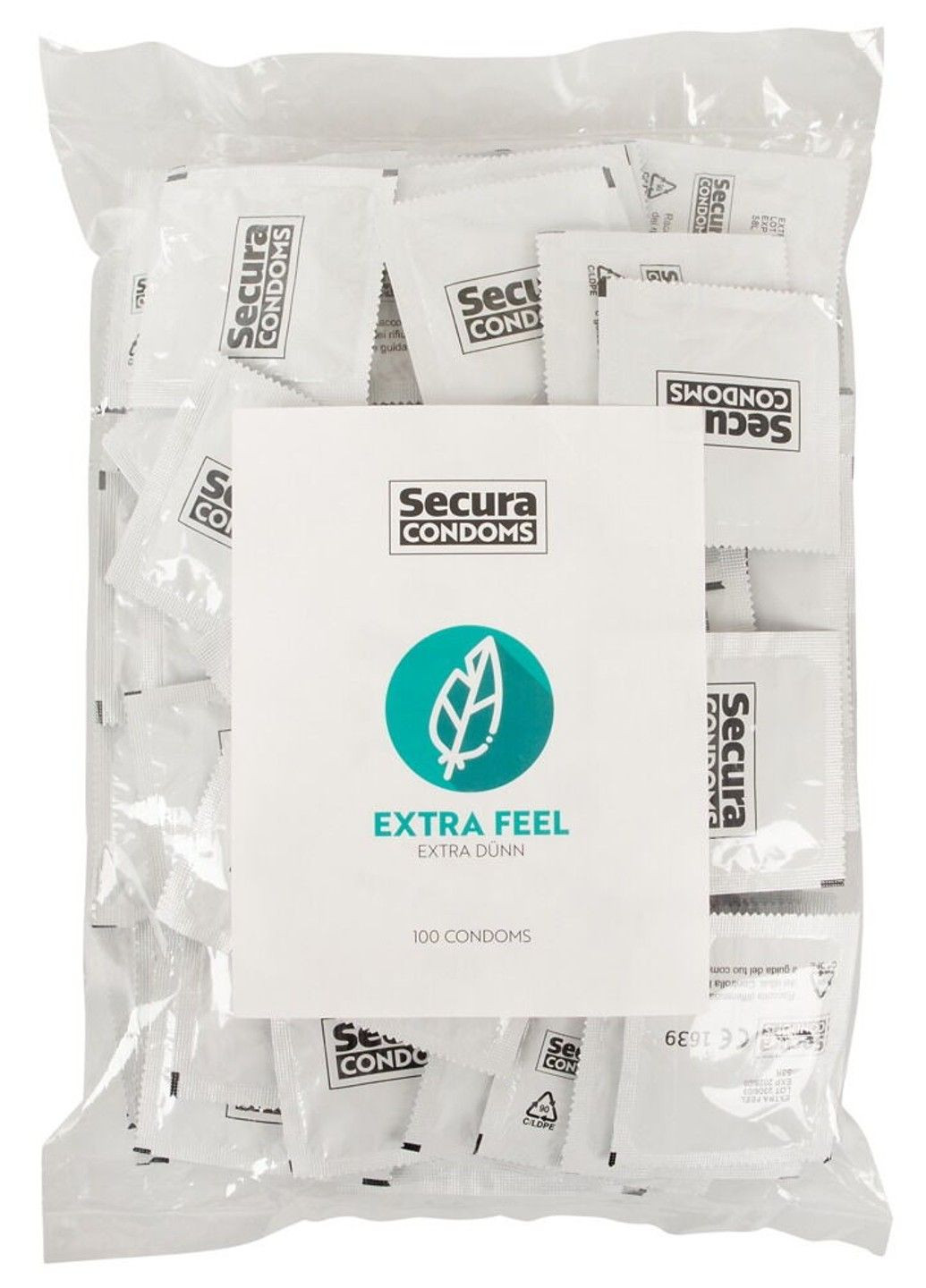 Презервативы тонкие SECURA EXTRA FEEL 100 шт No Brand (323166070)