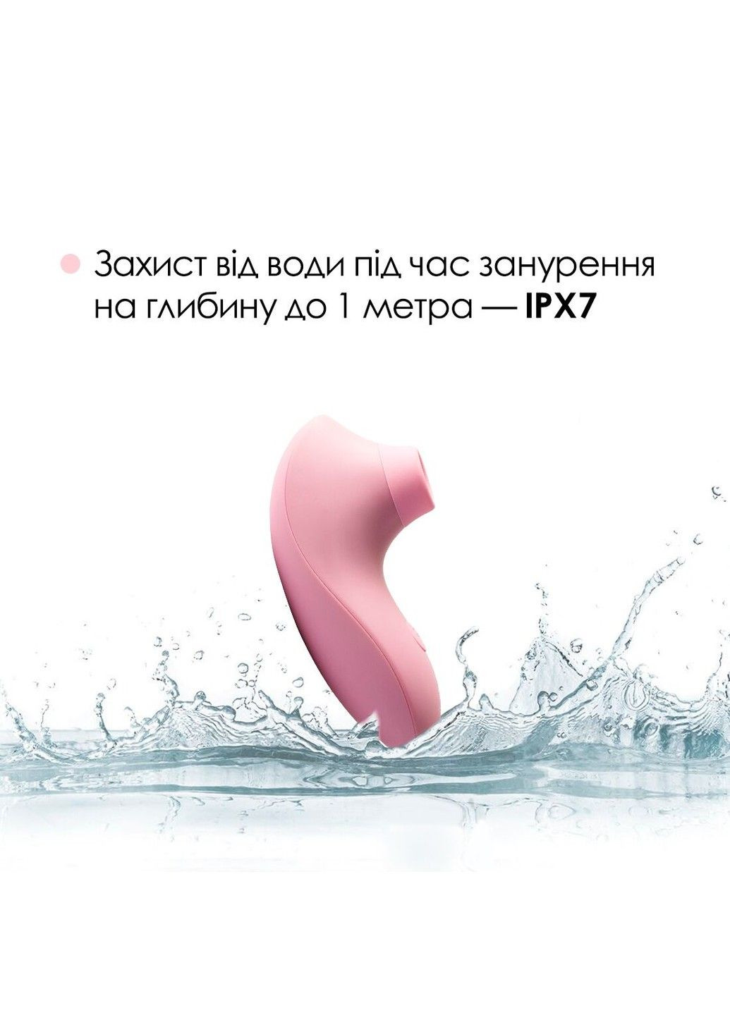 Вакуумний стимулятор Pulse Lite Neo Pale Rosette Svakom (316253352)