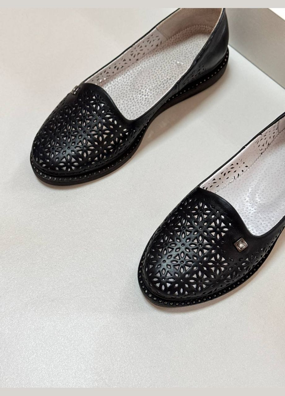 Prellesta Туфлі чорний з натуральна шкіра, україна — (338195586)