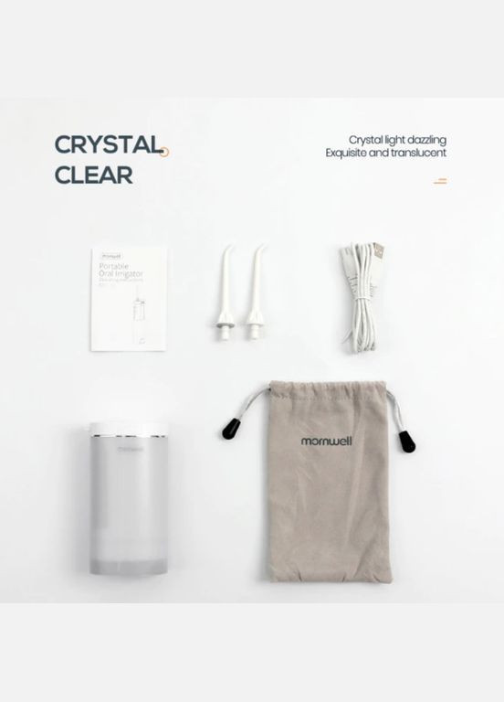 Ирригатор Mornwell️ F22-WE2 аккумулятор white Mornwell (322812588)