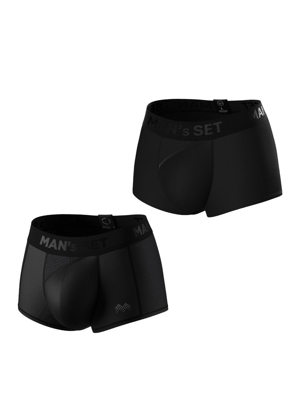 Копмлект мужских спортивных боксеров, 2шт KTB100-07 MAN's SET (366575288)