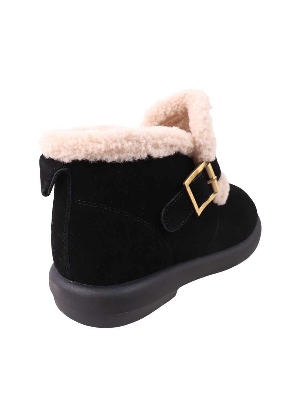 ботинки женские черные натуральная замша Renzoni