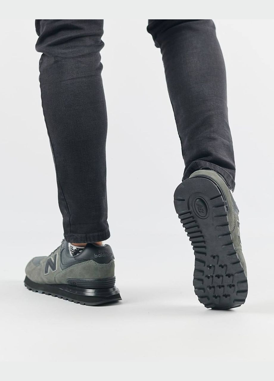 Темно-сірі Осінні кросівки чоловічі dark gray black, вьетнам New Balance PRM Classic
