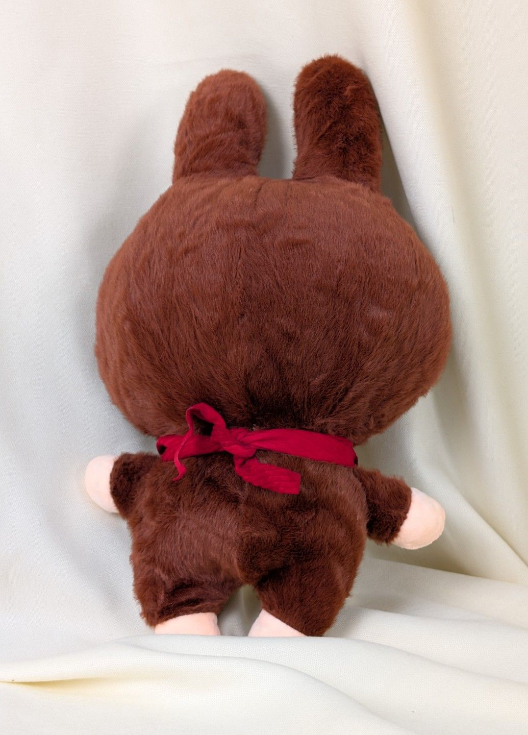 М’яка іграшка Лабубу 40 см обіймашка коричнева плюшева Lalapka (366213702)