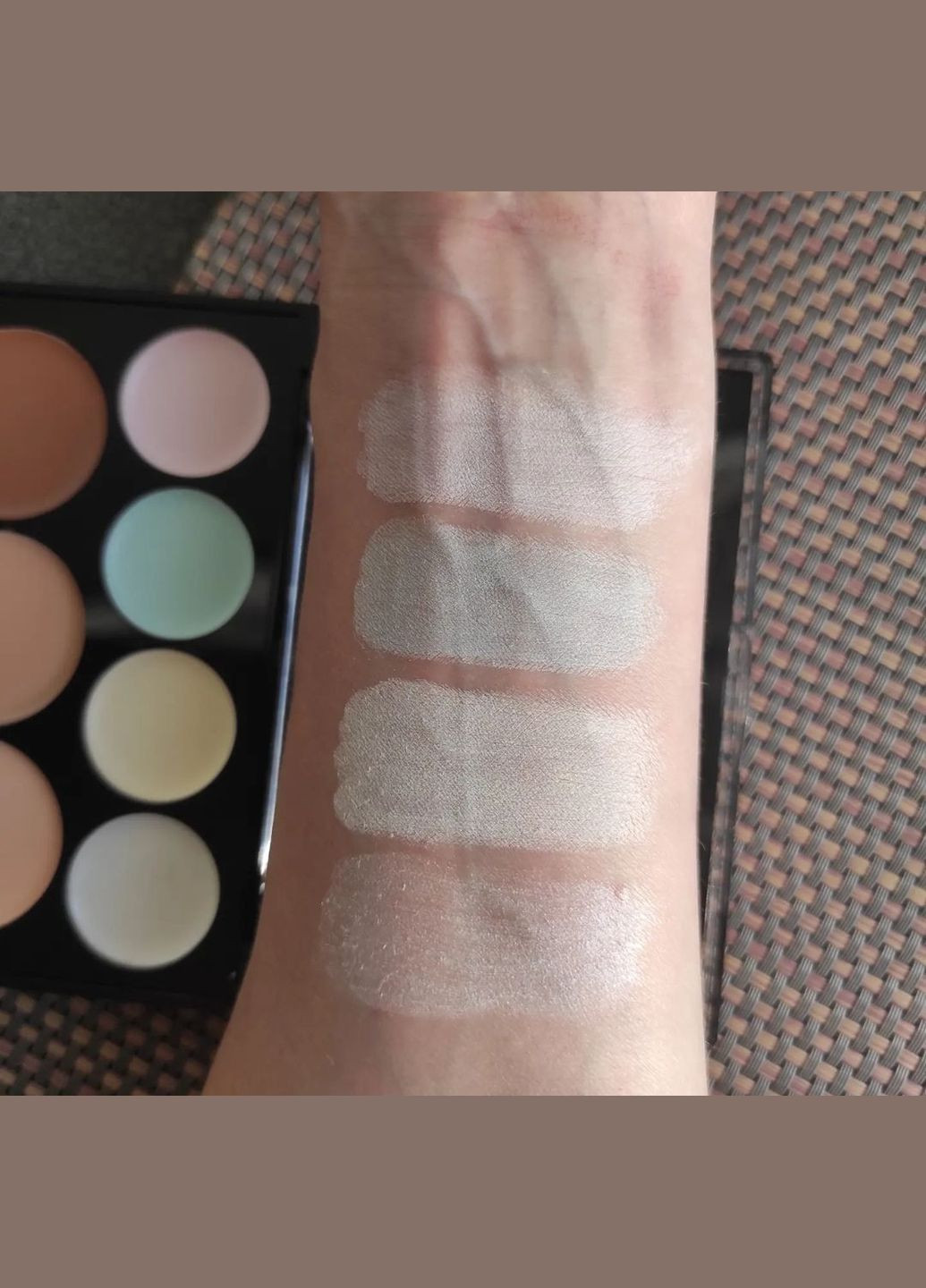 Палитра корректоров и консилеров Correct & Contour Palette 11.9г Technic (307287136)