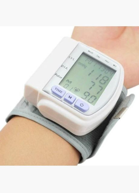 Качественный Точный цифровой Тонометр на запястье CK - 102S. Лучшая Цена! No Brand (334293400)