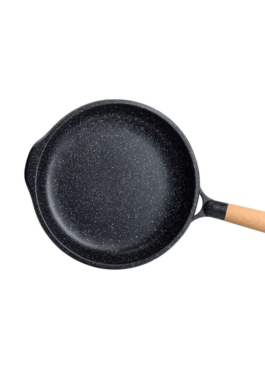 Сковорода универсальная MGC алюминиевая 28 см с антипригарным покрытием, черный MGC HP-4-425B No Brand (360481738)