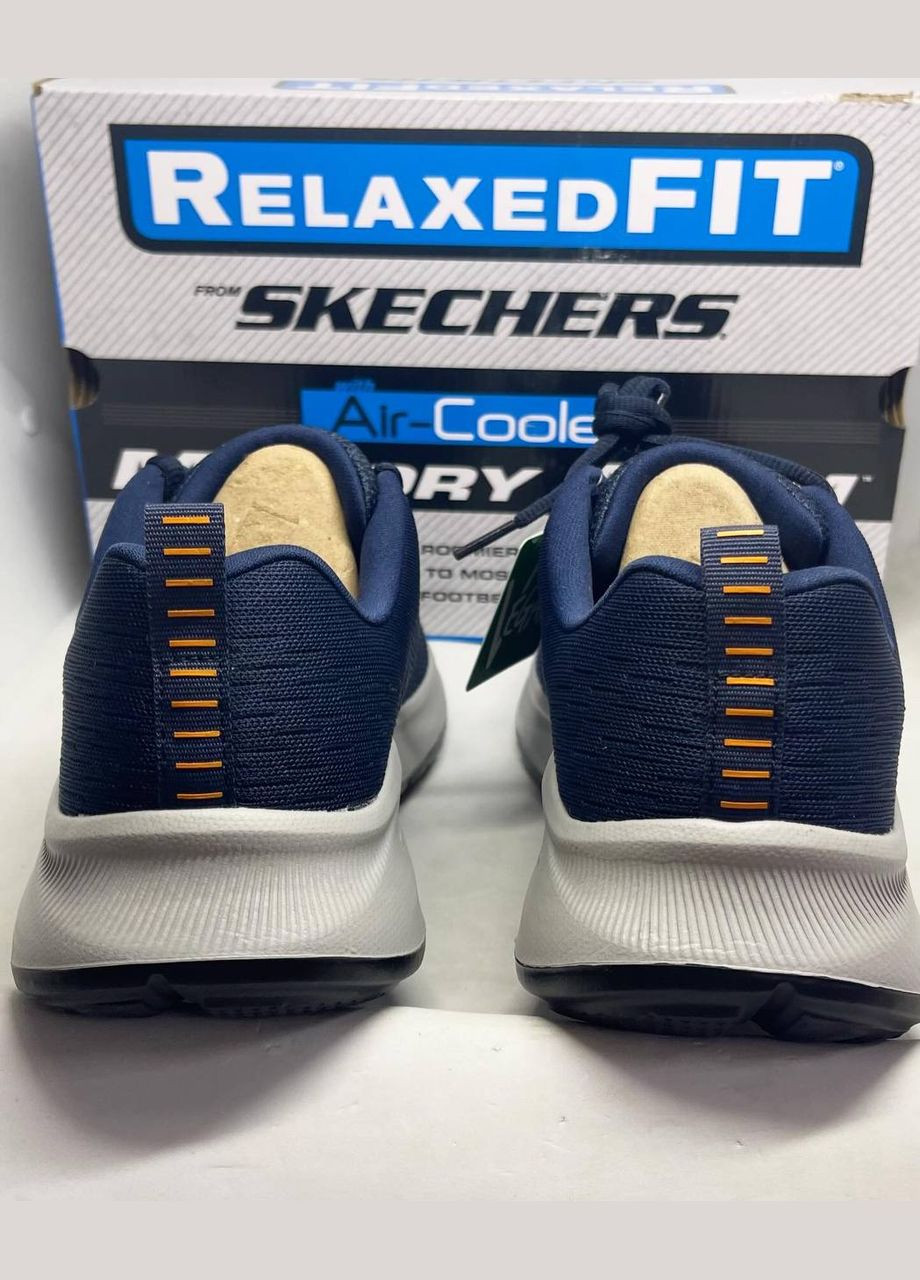Синие кроссовки мужские Skechers RELAXED FIT EQUALIZER