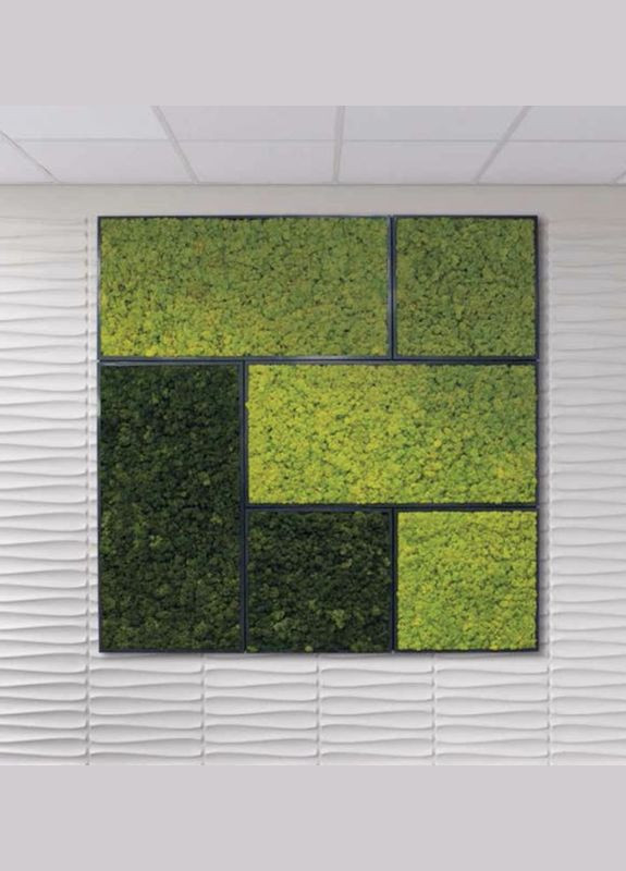 Стабілізований мох ягель Зелений темний 250 грам Nordic moss (276401191)