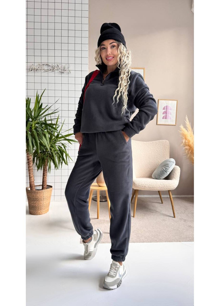 Женский костюм двойка из флиса полар — ЗАМЕРЫ В ОПИСАНИИ DK/DL Мода без кордонів (372898287)