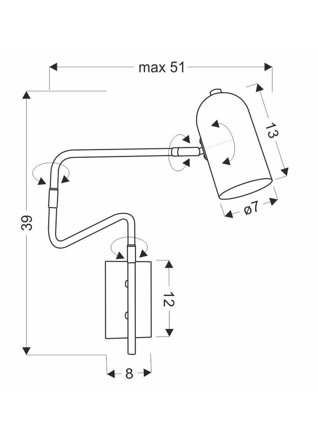 Бра 21-75451 HOSTI Candellux (402036730)