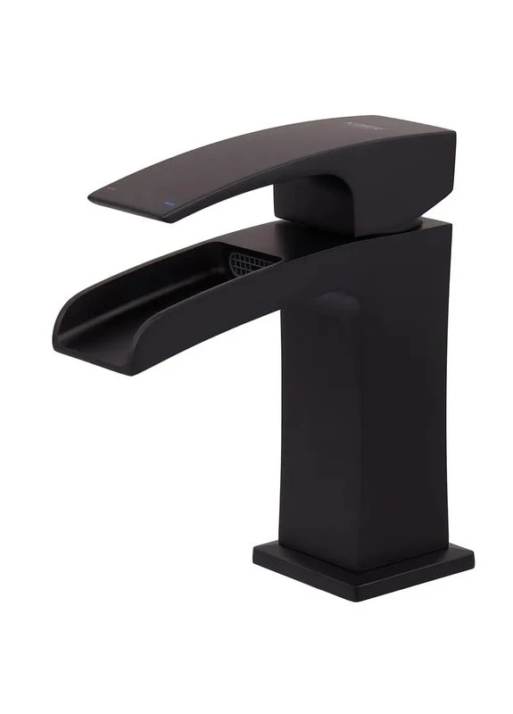 Смеситель для умывальника водопад (Цвет черный) (KR3447) KOER KB-14007-05 (388589210)