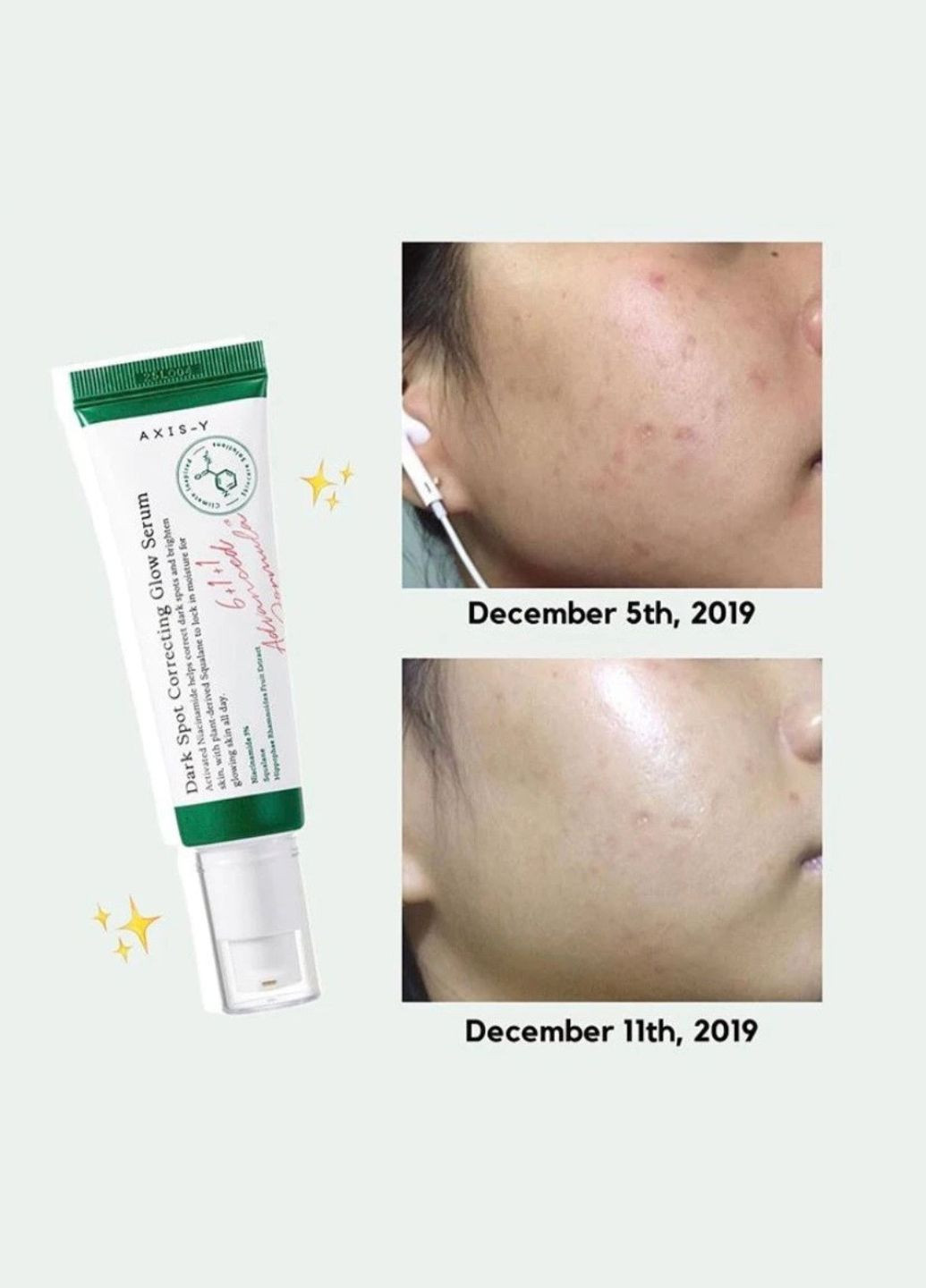 Осветляющая сыворотка против пигментации Dark Spot Correcting Glow Serum Axis y 50ml AXIS-Y (331738235)