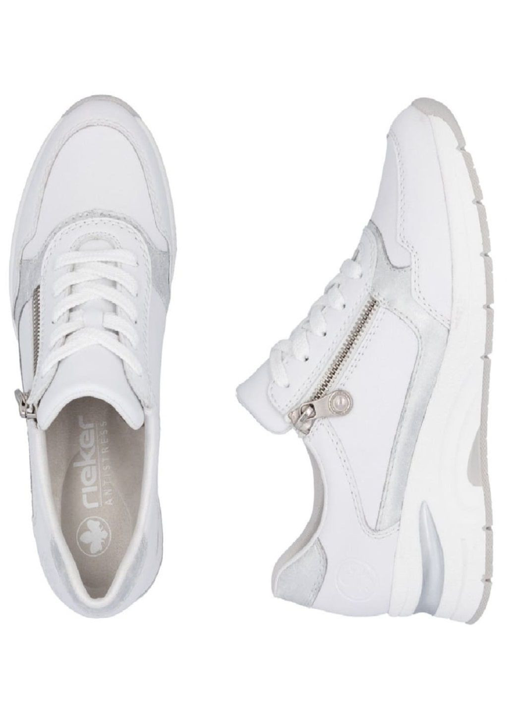 Кроссовки Rieker белые лето (322480855)