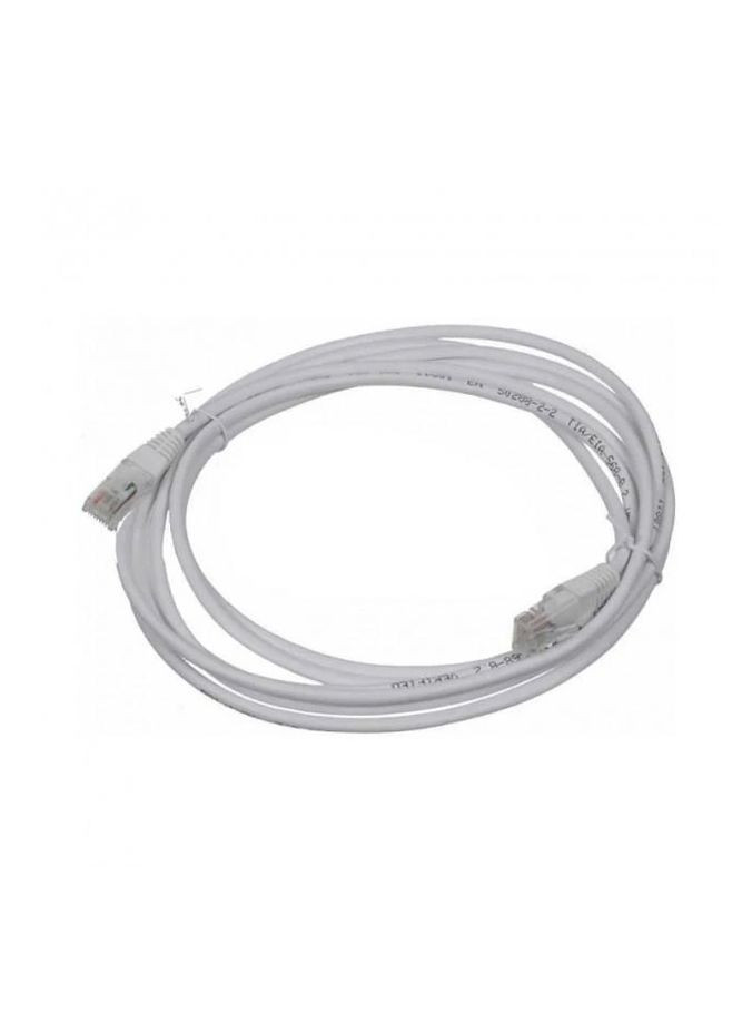 Интернетный шнур кабель патчкорд витая пара 20м Серый No Brand (288139038)