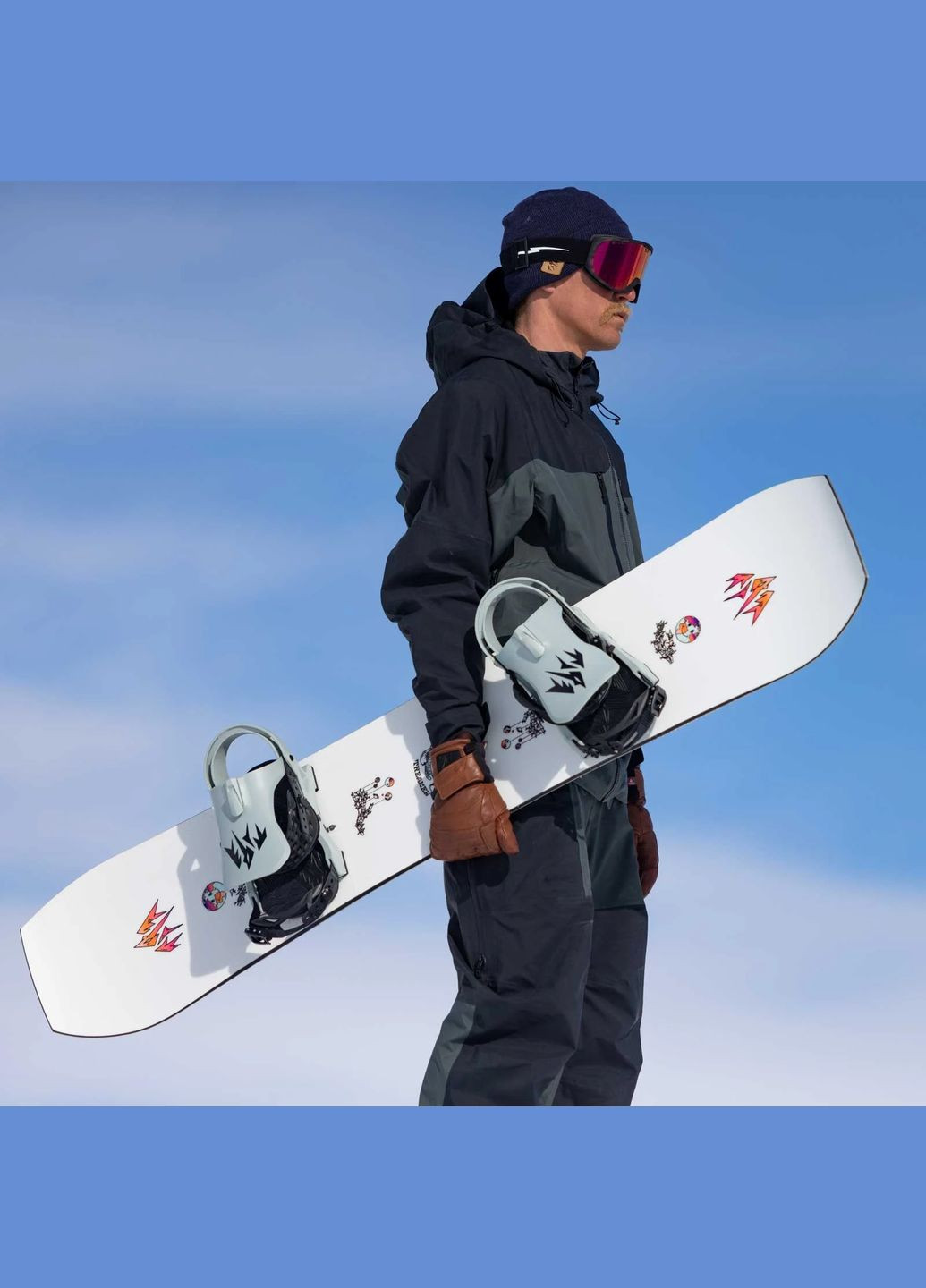 Сноуборд Jones Tweaker 23/24 Чорний-Білий Jones Snowboards (278273804)
