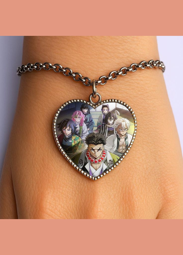 Браслет Аниме Клинок рассекает демонов #004 (сердце) No Brand (329330553)