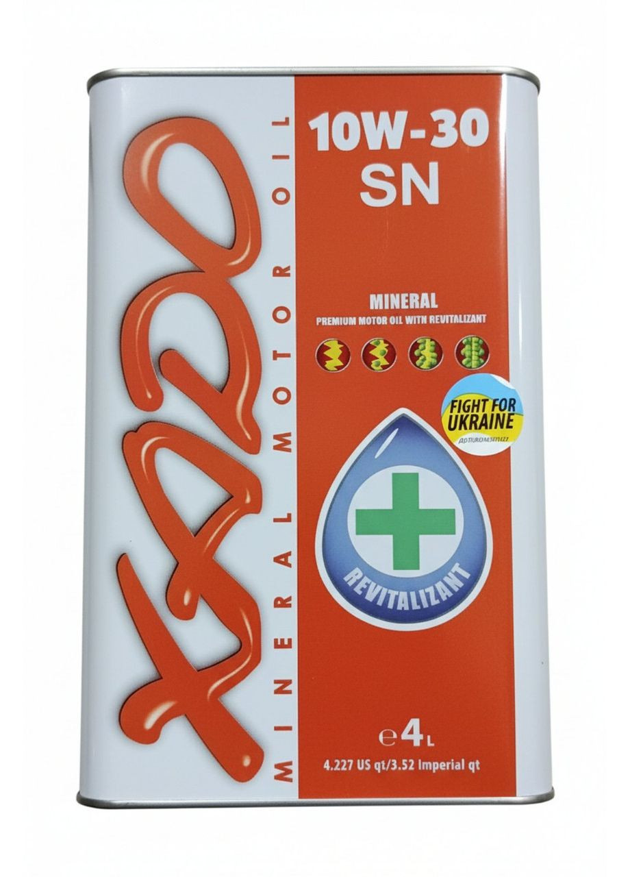 Масло 4T, 4л (10W-30, SN) No Brand (370182701)