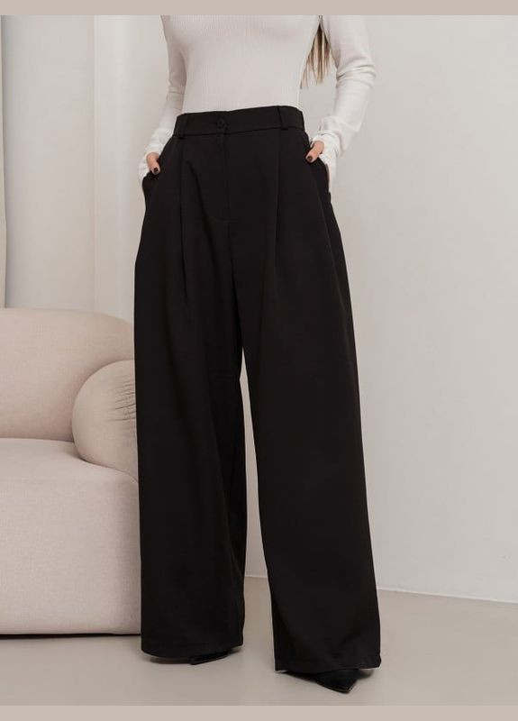 Брюки 14442 черные ISSA PLUS (301036313)