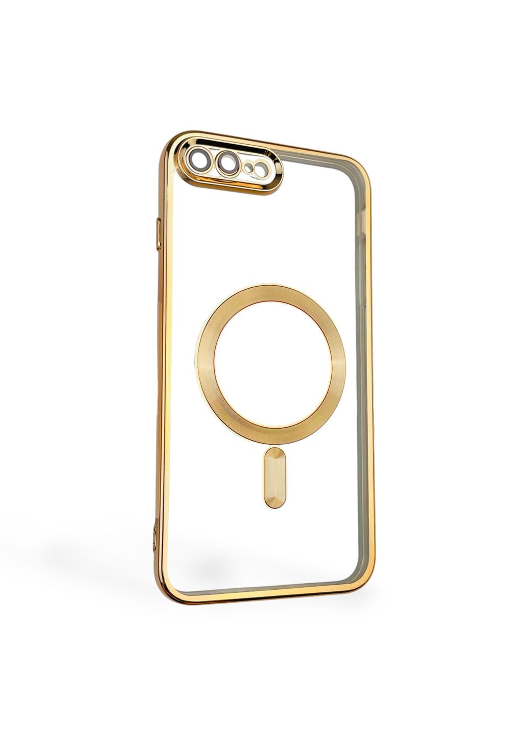 Чохол для iPhone 8 Plus з лінзами на камері з MagSafe на айфон 8 плюс золотий Apple (366390849)