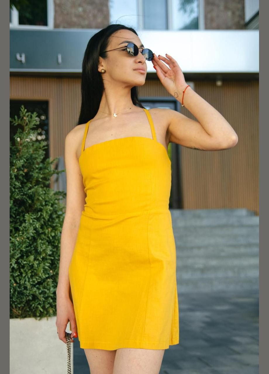 Летний женский лёгкий casual cарафан airy Intruder однотонный