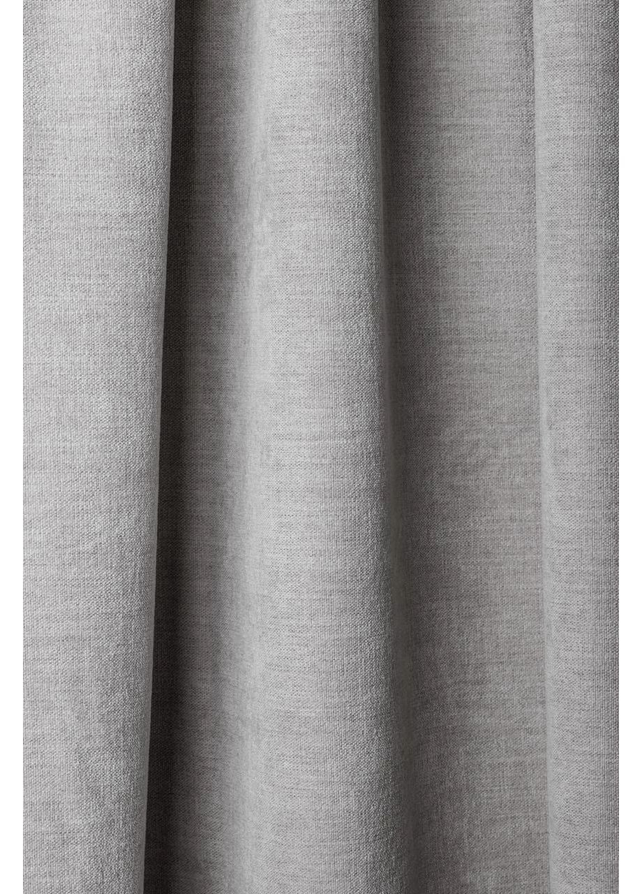 Штори з матового шенілу 2шт. 1,5м х від 2,5м до 3м HYGG (370367265)