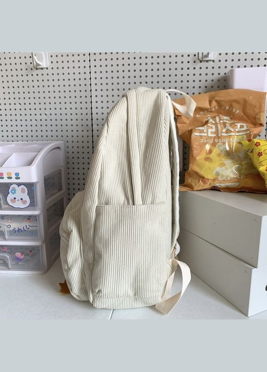 Рюкзак для мальчика девочки детский школьный портфель молочно белый No Brand (306709534)