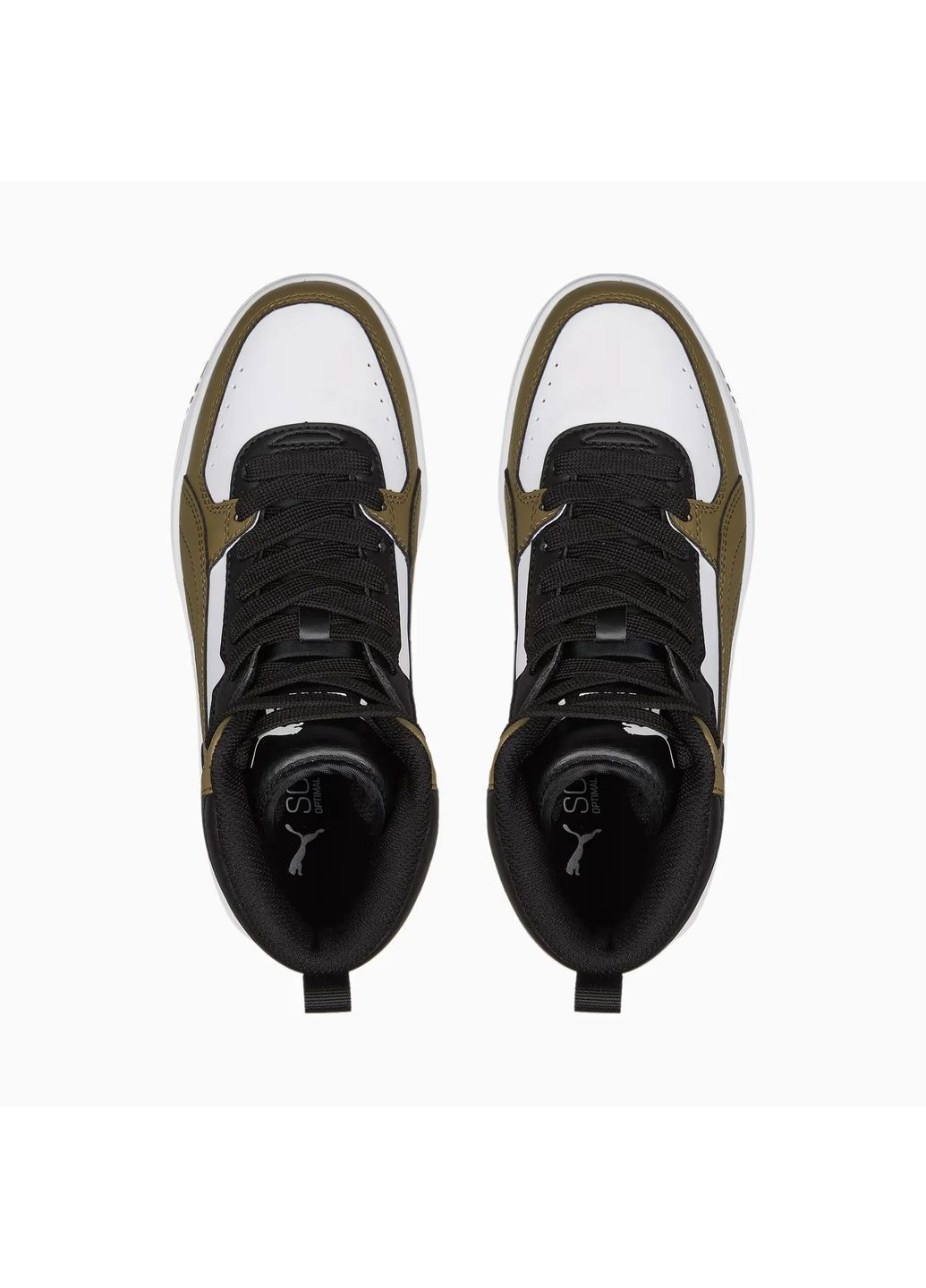 Кросівки жіночі Rebound Joy Youth Trainers White/Olive 374687-15 Puma білі (364838219)