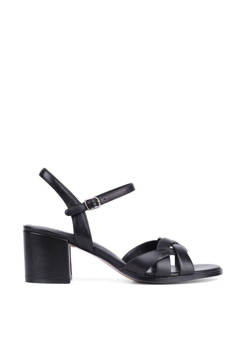 Жіночі Босоніжки HS23107-12-1 Чорний Шкіра Attizzare (327538754)